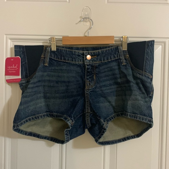 Midi Maternity jean shorts - Picture 2 of 6